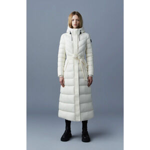Mackage CALINA Lustrous down maxi coat Cream L